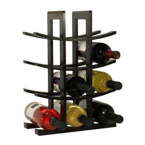 Creative Wooden Wine Rack Decoration