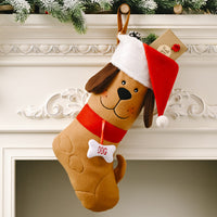 Puppy Dog Christmas Stockings
