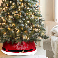 Christmas Tree Base Decorative Velvet Belt Tree Skirt
