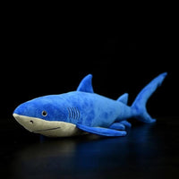 Jolie poupée de requin bleu