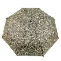 Animal Print Compact Umbrella with Plastic Handle
