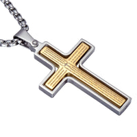Scripture Cross Pendant Necklace