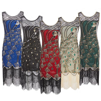 Peacock Cocktail Dress