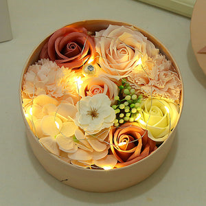 Soap Flower Bouquet Box