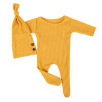 Newborn Baby Photography Props Full Sleeves Romper Outfits With Hat For Infant Toddler Studio
