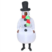 Christmas Snowman Inflatable Costume
