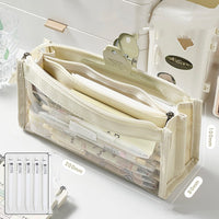 Primary School Transparent Pen Bag High Appearance Level Large Capacity
