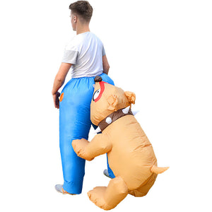 Dog Bite Inflatable Costume (Adult)