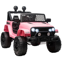 Electric Off-Road Truck 12V Kids Ride On With Remote Control MP3 Music Adjustable Speed
