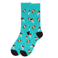 Novelty Beagle Dog Socks (Mens)
