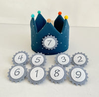 Korean Ins Style Children's Birthday Hat Crown Ball Party Theme Hat Photography Photo Props
