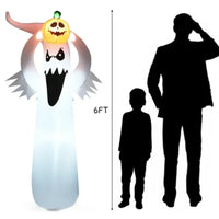 6-foot Halloween Inflatable Ghost Decoration
