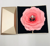 Rotating Tanabata Valentine's Knot Proposal Ring Box Gift Packaging Box
