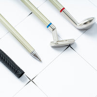 Metal Suit Ballpoint Pen Golf Clubs
