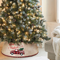 Truck & Tree Christmas Tree Base Decoration Tree Skirt
