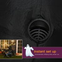 4Ft Tall Halloween Inflatable Black Cat Airblown Outdoor Yard Decoration Holiday Garden Decor