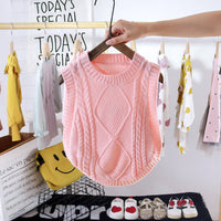 Frill Lapel Strawberry Cardigan Sweater (Toddler/Child)