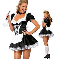 Masquerade Costume Party Maid Cosplay Suit