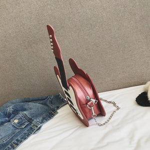 Ladies Mini Guitar Shape Portable Pouch