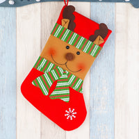 Flannel Cartoon Christmas Stockings
