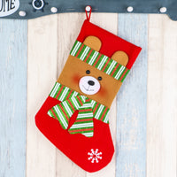 Flannel Cartoon Christmas Stockings
