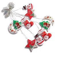 Painted Christmas Curtain Lights Holiday Layout Rubber-covered Wire Ambience Light
