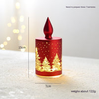 Luminous Christmas Decoration Simulated Candle Holders
