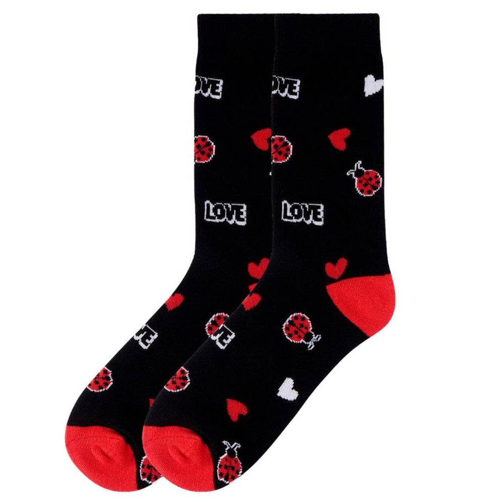 Lady Bug Novelty Socks