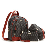 Trendy Multipurpose Backpack Three-piece Set
