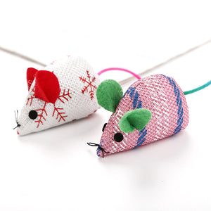 Christmas Mouse Cat Toys