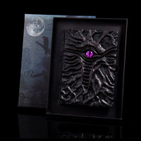 Embossed Retro Dragon Eye Journal Notebook Dark Kraft Paper