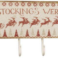 The Stockings Were Hung - Hook Board