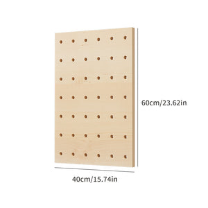 Solid Wood Pegboard - Storage Organizer