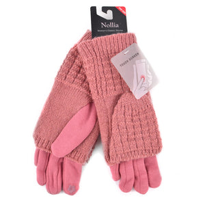 Cable Knit Touch Screen Winter Gloves