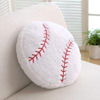 Sports Ball Shaped Plush Cushion Pillows
