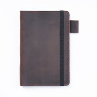 Leather Kraft Notebook Wallet
