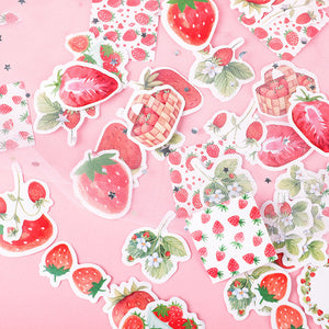 Strawberry Stickers (45 Pcs)