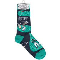 Rather Be Golfing Socks
