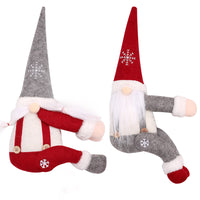 Pullbacks de rideau câlins de gnome de Noël
