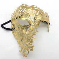 Masquerade half face men's props