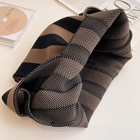 Knitted Mini Tote Bag