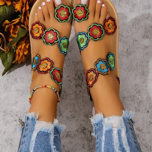 Peacock Eye Sandals