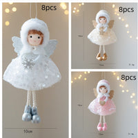 Christmas Winter Angel Girl Ornaments