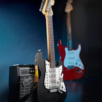 Electric Guitar High Difficulty Assembling Toy Building Blocks
