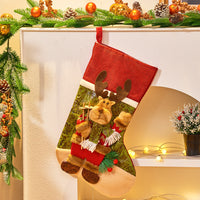 Plush 3D Christmas Stockings
