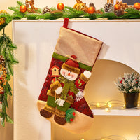Plush 3D Christmas Stockings
