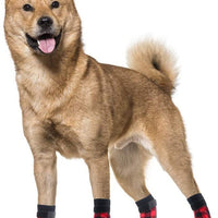 Plaid Dog Socks Cotton Socks Pet Supplies