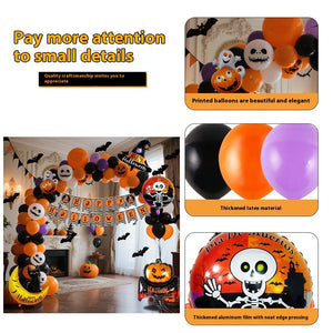 Halloween Balloon Set Party Decoration Supplies