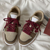 Heart Lighting Leather Casual Sneakers