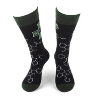 "The Best Teacher" Novelty Socks (Mens)
